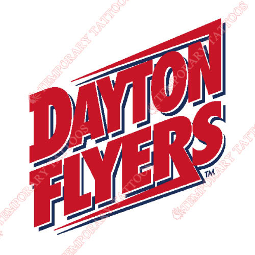 Dayton Flyers Customize Temporary Tattoos Stickers NO.4223